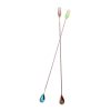 Spiral Pattern Cocktail Stirrers Long Spoons CWS001 1