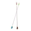 Spiral Pattern Cocktail Stirrers Long Spoons CWS001 1