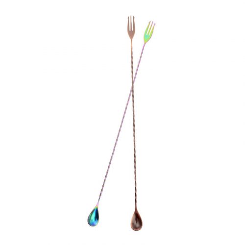 Spiral Pattern Cocktail Stirrers Long Spoons CWS001 1
