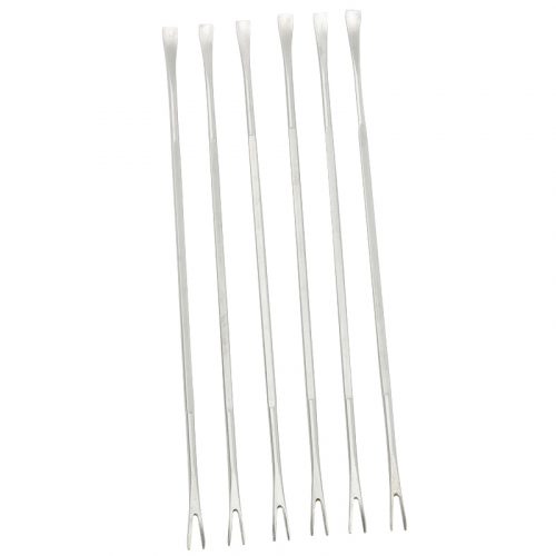 6 pcs Stainless Steel Shellfish Picks Crustacean Scrapers CPK002