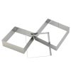 Square Mousse Cake Baking Frames Cutters CCM003