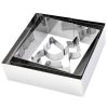 Square Mousse Cake Baking Frames Cutters CCM003