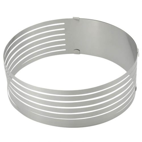 Stainless Steel Adjustable 7 Layered Bread Cutter Ring CCM001 1
