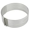 Stainless Steel Adjustable 7 Layered Bread Cutter Ring CCM001