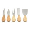 Travel Cheese Knives with Wood Handle CCS001