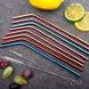 Chromatic Metal Reusable Drinking Straws CSW002