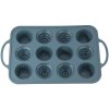 Silicone Muffin Pan Mini 12 Cups Cupcake Pan CPA005